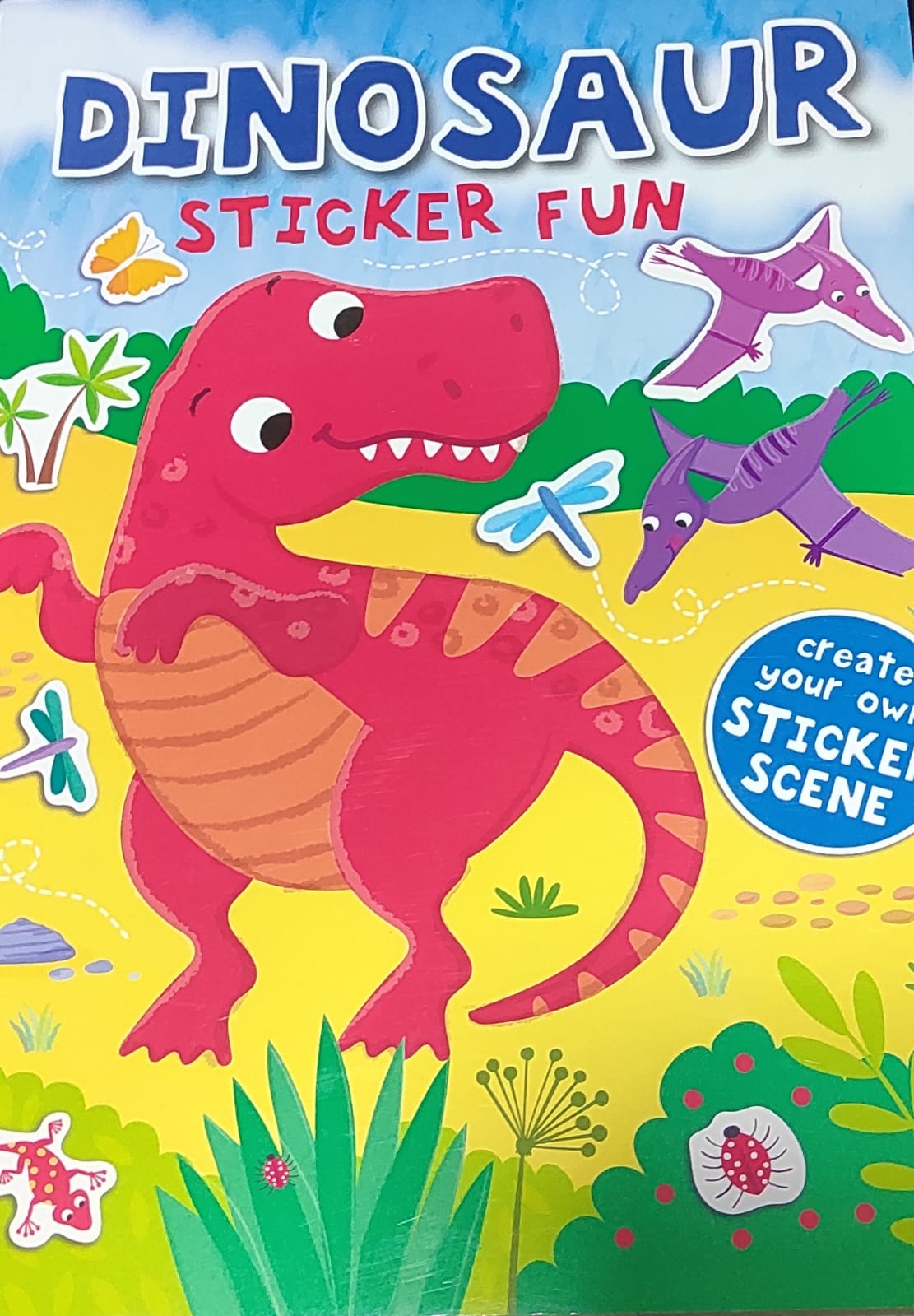 DINOSAURS STICKER FUN