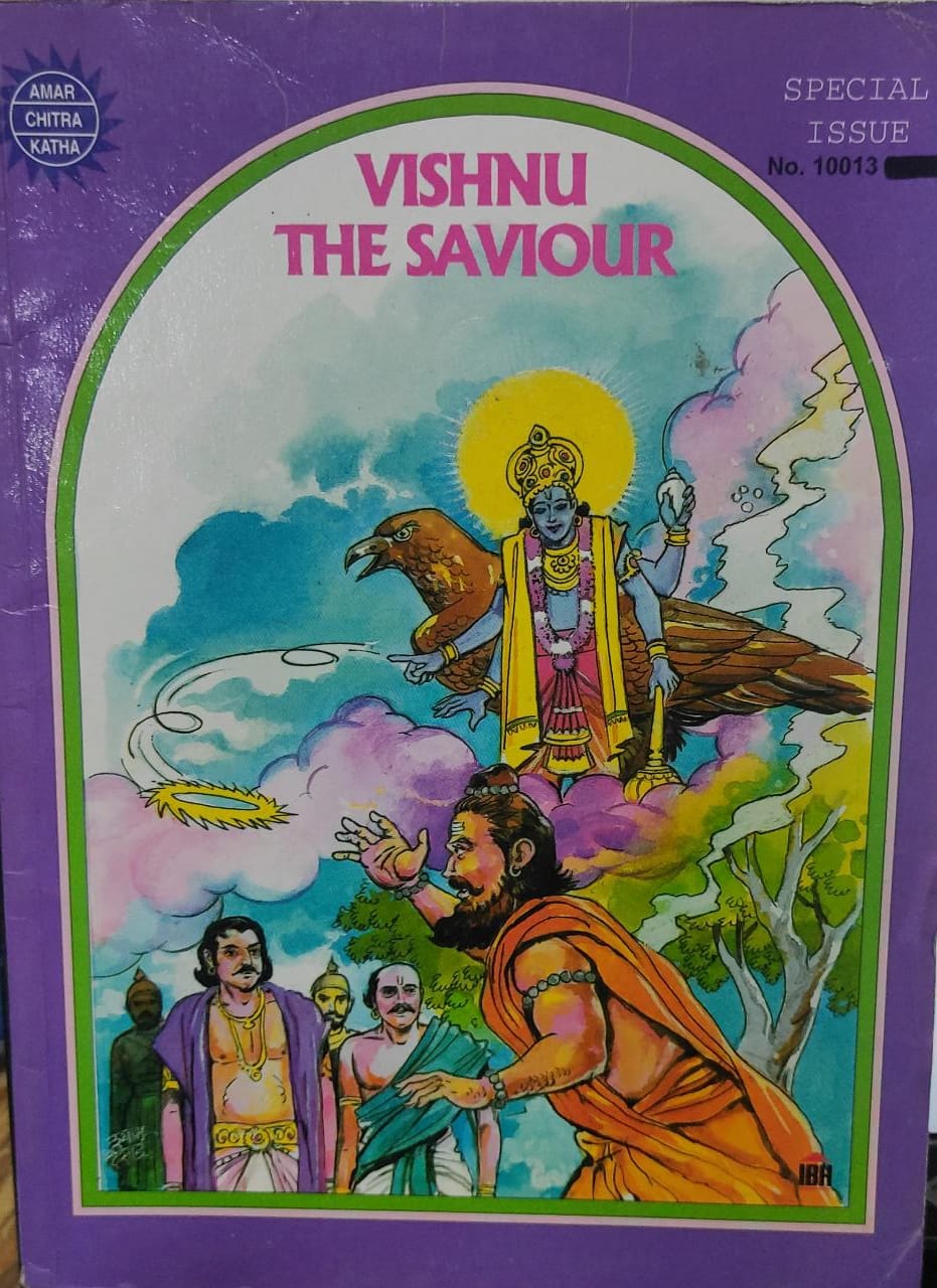Vishnu the Saviour: Special Issue NO.10013 (Amar Chitra Katha)