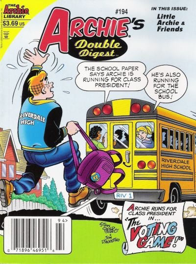 Archie Double Digest #194 (the Archie Library) (graphic novel)