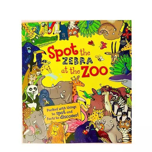 Spot the Zebra at the Zoo