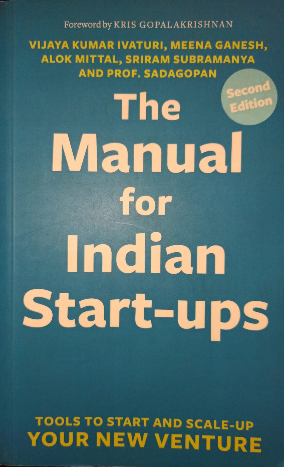 The Manual for Indian Start-ups by Vijaya Kumar Ivaturi