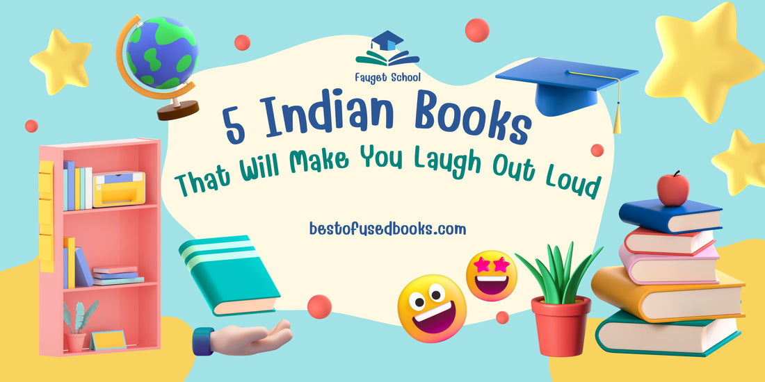 5 Indian Books That Will Make You Laugh Out Loud