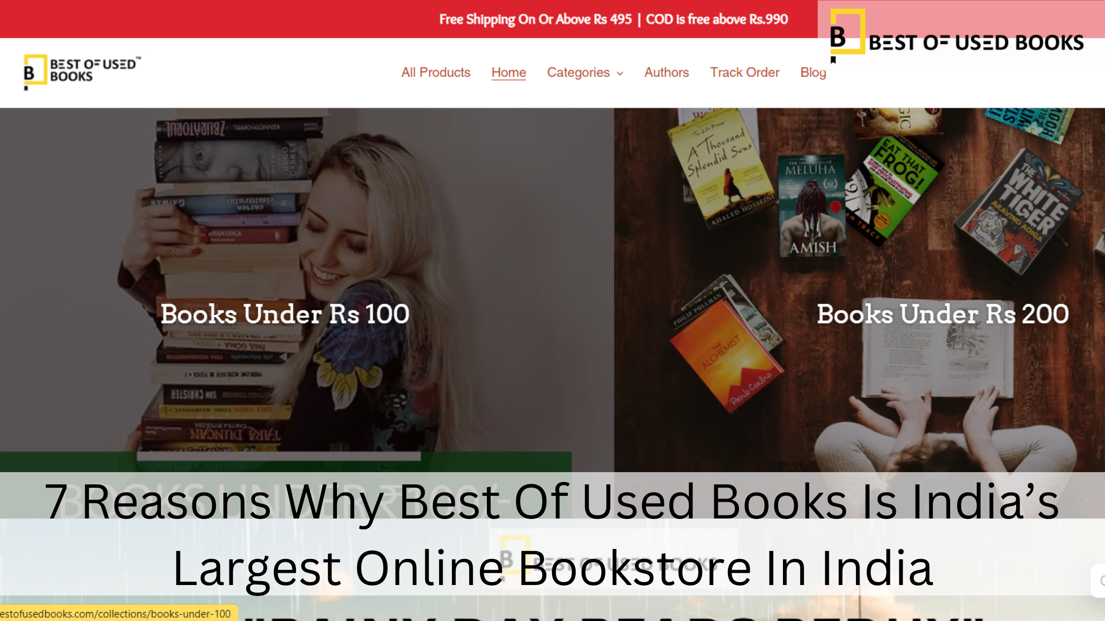 Discover Why Best Of Used Books Is India’s Largest Online Bookstore