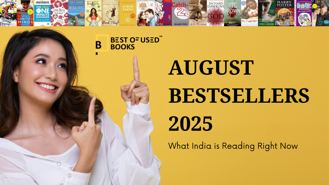 August Bestsellers 2025: What India is Reading Right Now