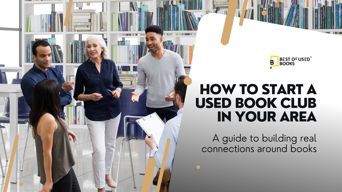How to Start a Used Book Club in Your Area