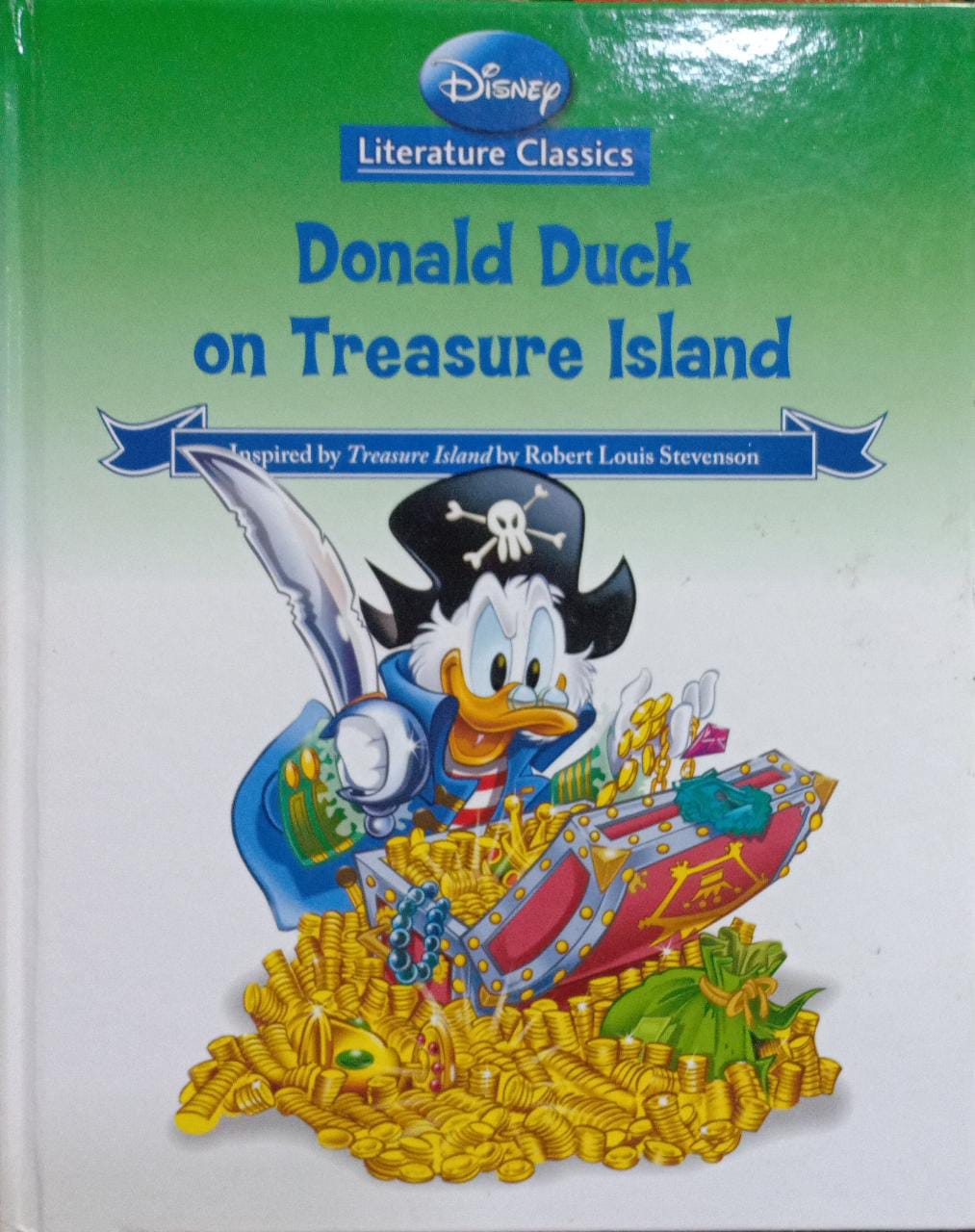 Donald Duck On Treasure Island -[HARDCOVER]