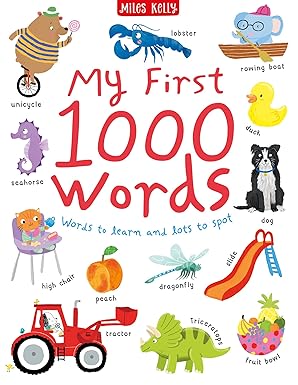 My First 1000 Words by Becky Miles [Hardcover] [Premium Books]