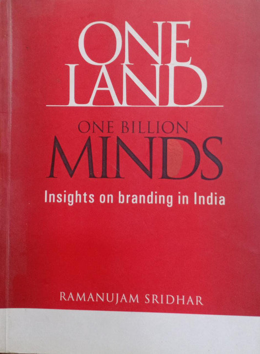 One Land, One Billion Minds by Ramanujam Sridhar [Rare books]