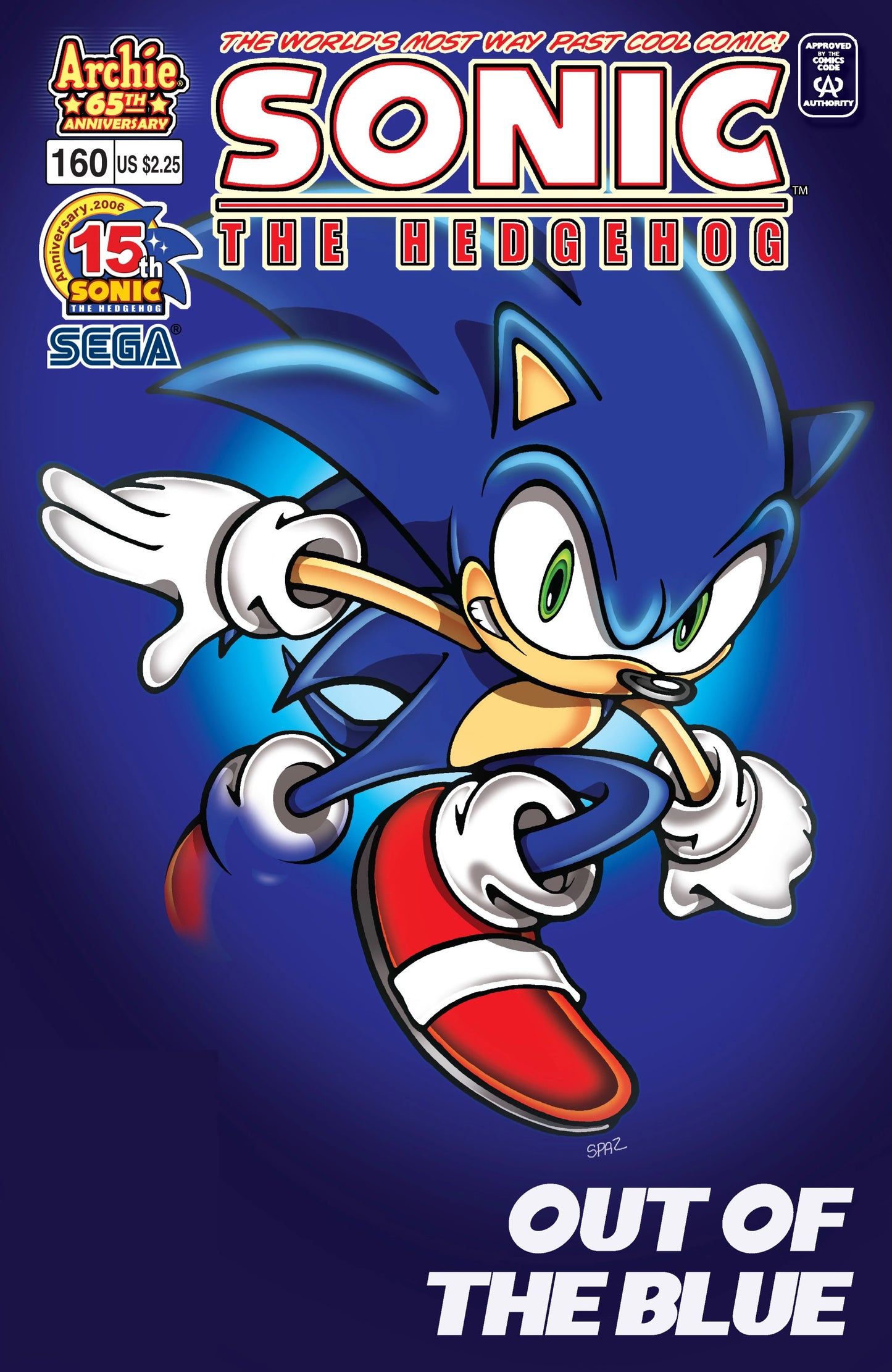 Sonic the Hedgehog #160 [rare books]