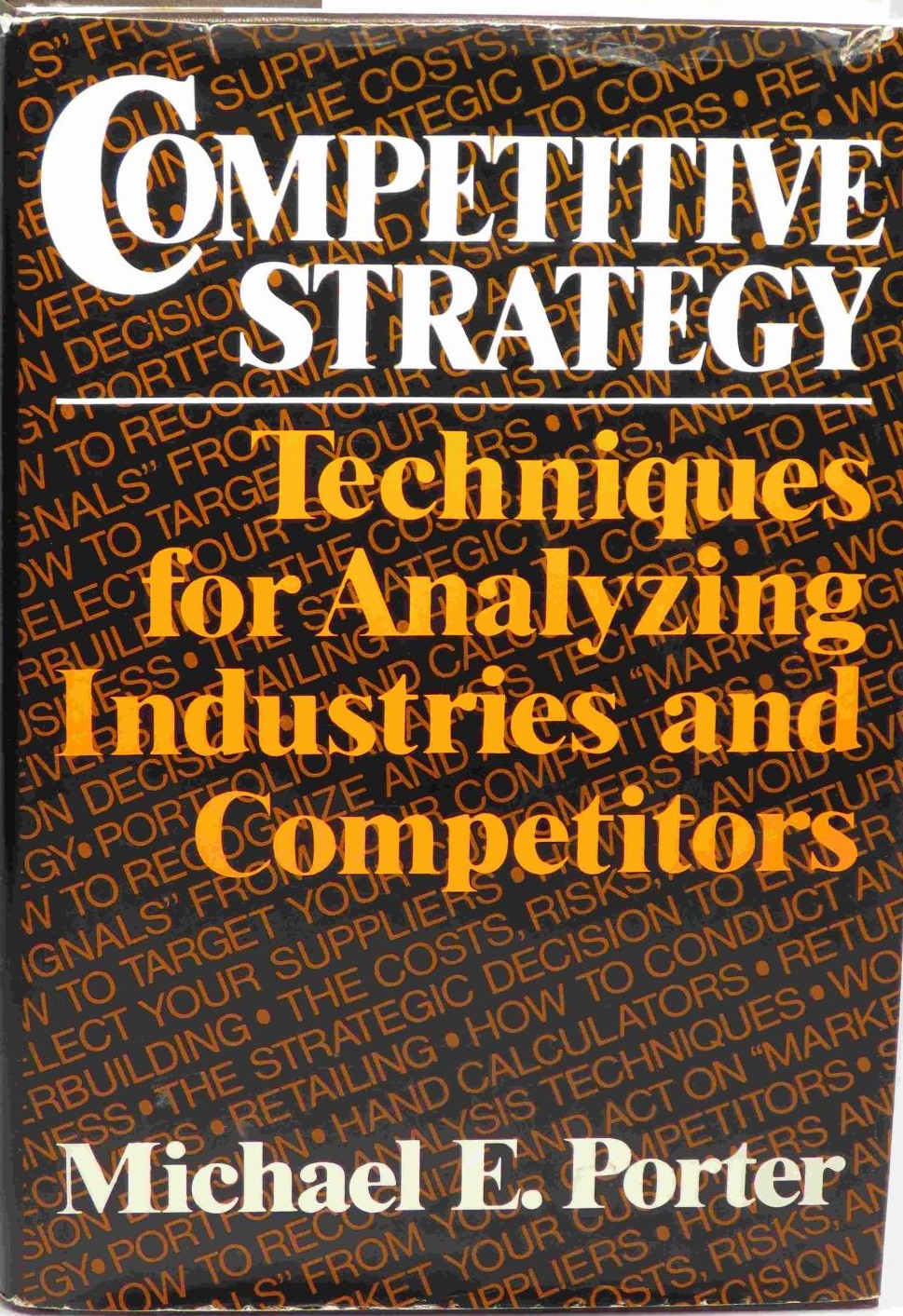 Competitive Strategy [hardcover] [rare books]
