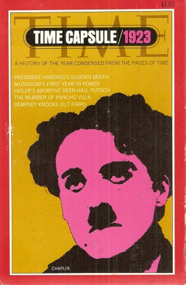 Time Capsule/1923 [HARDCOVER] [RARE BOOKS]