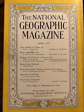 The National geographic [April 1947] [rare books]