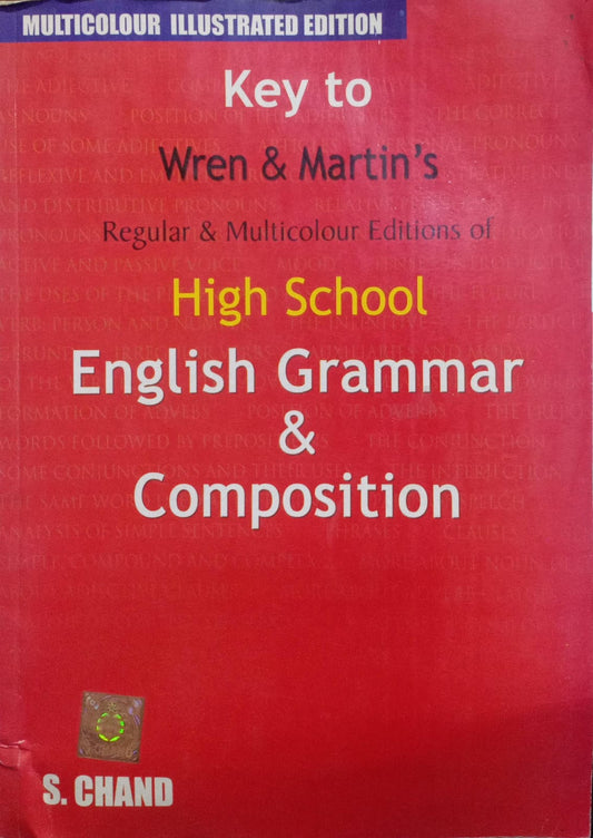 Key to high school english grammar and composition