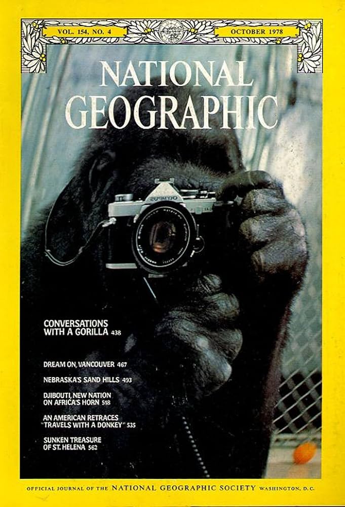 Conversations With A Gorilla [National Geographic] [October 1978] [rare books]