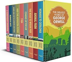 The complete novels of george orwell [9 book collection set]