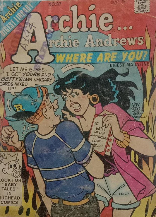Archie Archie Andrews Where Are You #87