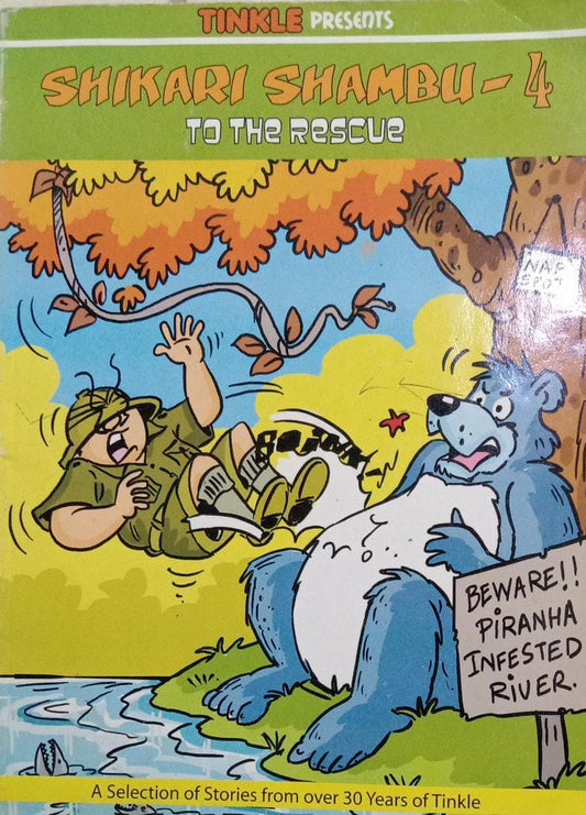 Tinkle Present Shikari Shambu - 4 [graphic novel]