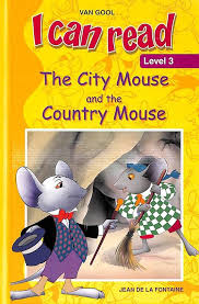 Can Read The City Mouse and the Country Mouse Level 3 [hardcover] by Jean De La Fontaine