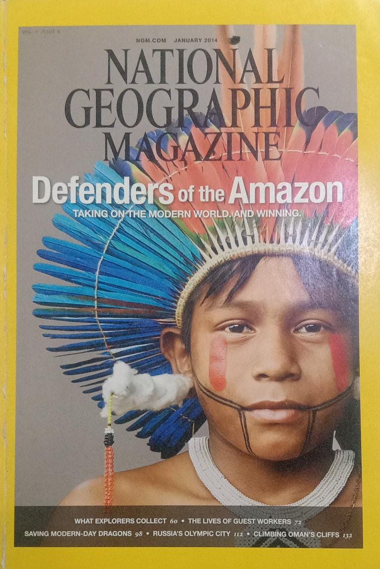 National Geographic Magazine January 2014 [RARE BOOKS]