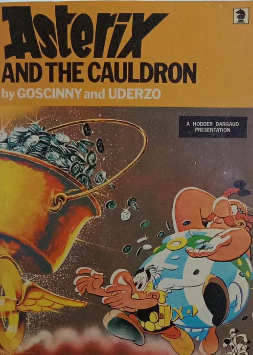 Asterix And The Cauldron [RARE BOOKS]