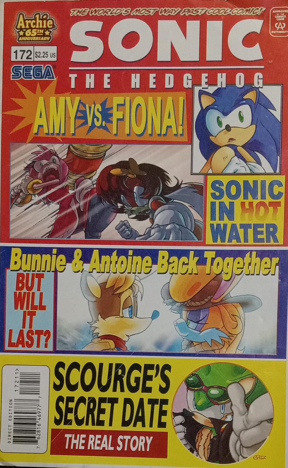Sonic the hedgehog amy vs. fiona [graphic novel] [Archie 172]