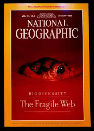 National Geographic Magazine Biodiversity The Fragile Web Vol 195 NO. 2 Feb 1999 [RARE BOOKS]