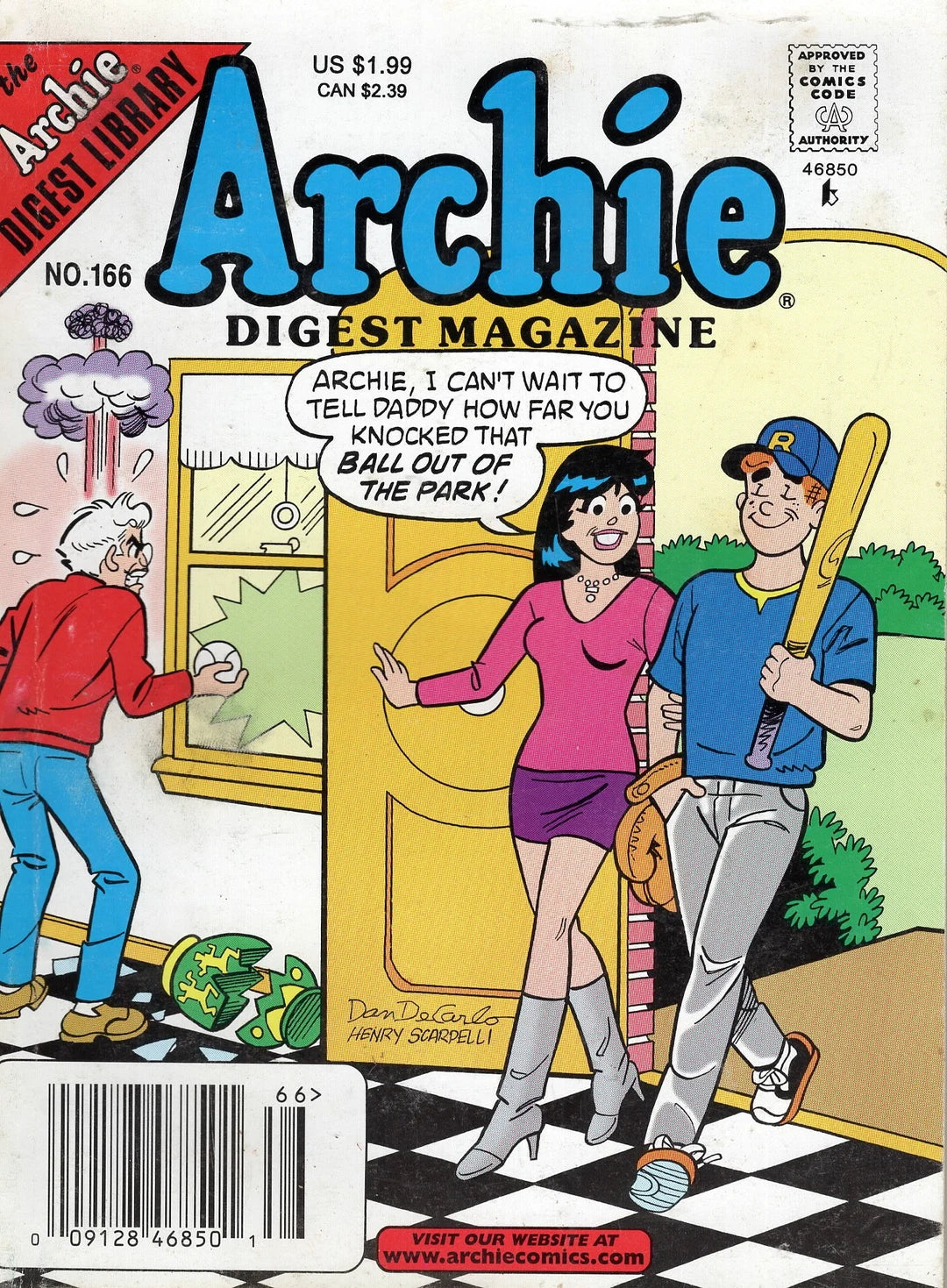 Archie digest magazine no. 166
