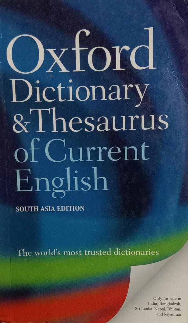 Oxford dictionary and thesaurus of current english