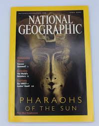 Pharaohs Of The Sun [National Geographic] [April 2001] [rare books]