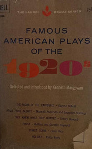 Famous American Plays of the 1920's [RARE BOOKS]