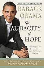The audacity of hope by Barack Obama