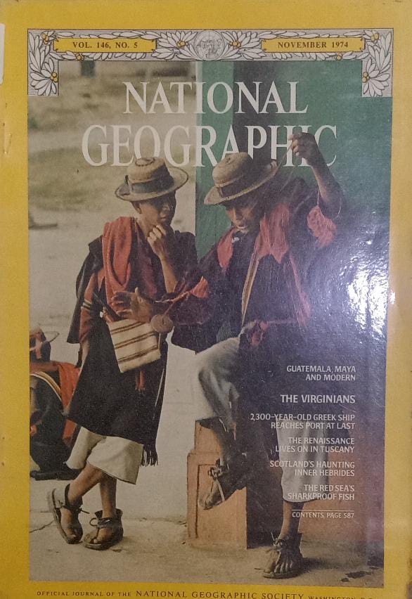 National Geographic magazine [vol .146 , no. 5] November 1974 [RARE BOOKS]