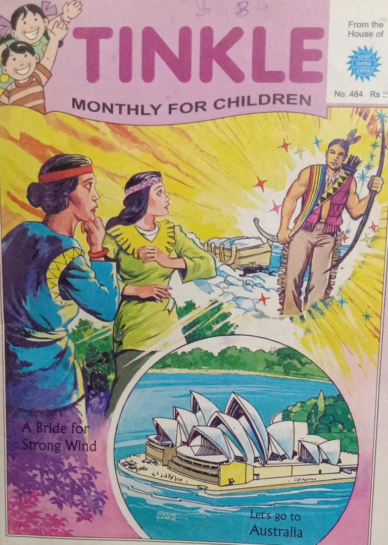 Tinkle Monthly For Children No. 484 [AMAR CHITRA KATHA]