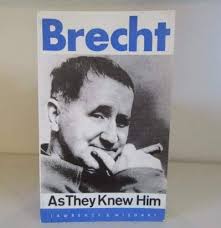 Brecht As They Knew Him by Hanns Eisler [rare books]