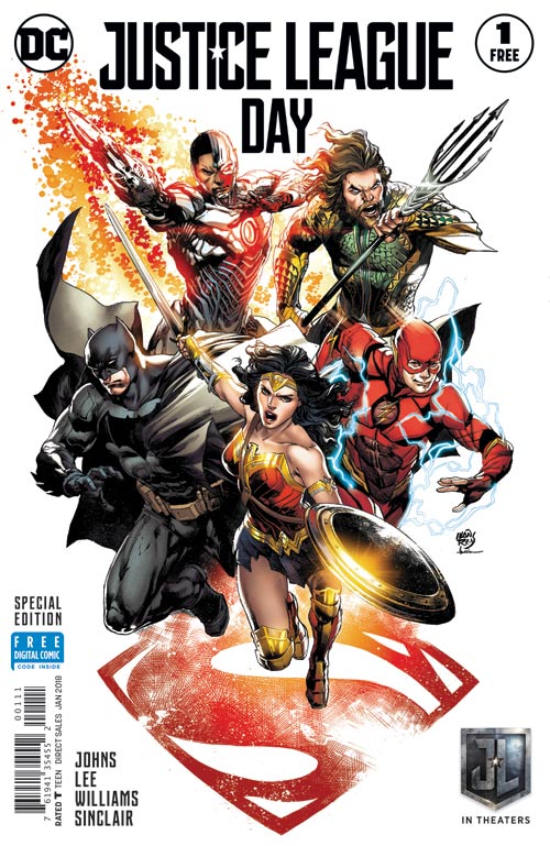 Justice league day by WILLIAMS SINCLAIR [rare books]