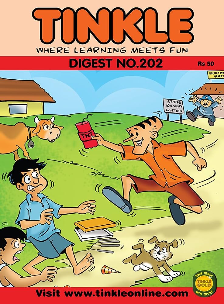 tinkle digest 202