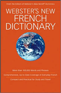 Webster`s new french dictionary  [bookskilowise] 0.790g x rs 300/-kg