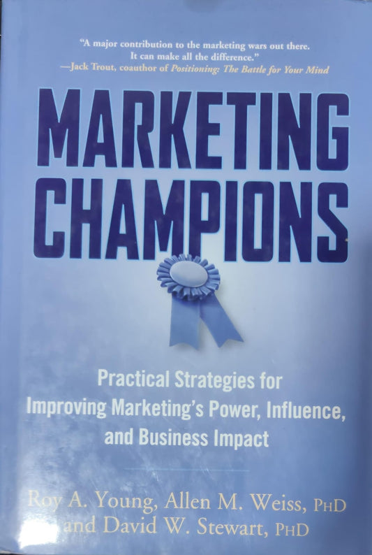 MARKETING CHAMPIONS [HARDCOVER]