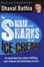 Load image into Gallery viewer, He swam with sharks for an ice-cream
