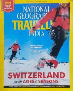 Switzerland [national geographic traveller india][february 2016][rare books]