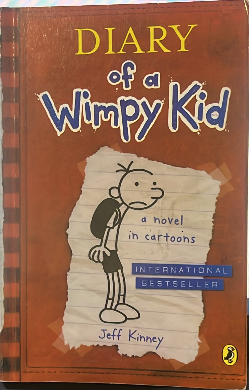 Dairy of a wimpy kid by jeff kinney