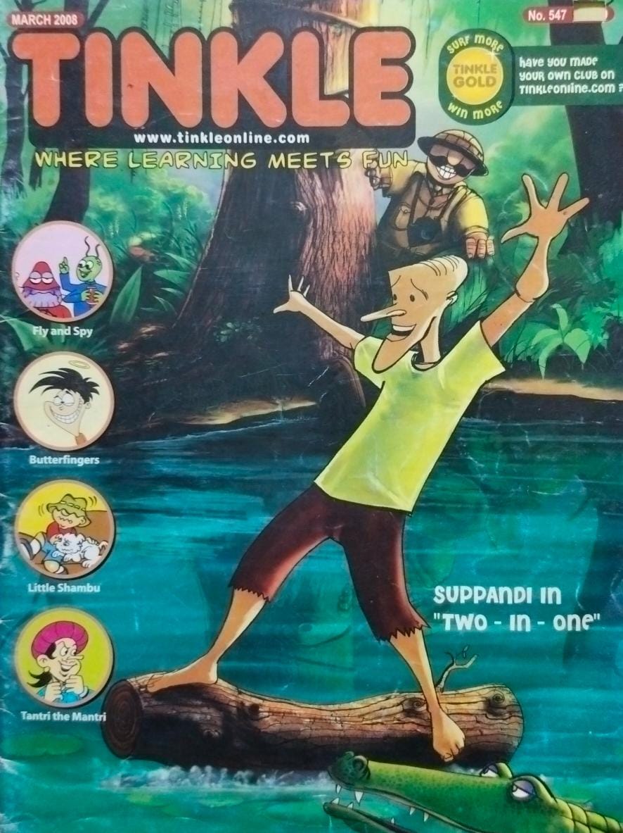 Tinkle march 2008 no.547 [graphic novel]