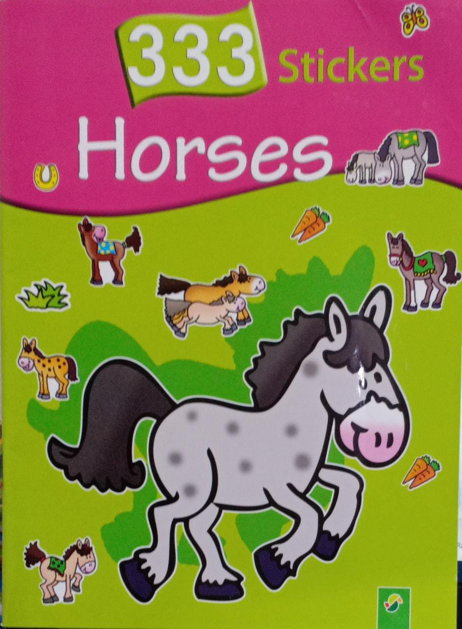 333 Stickers Horses