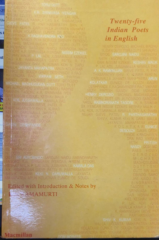 twenty- five Indian poets  in English [RARE BOOKS]