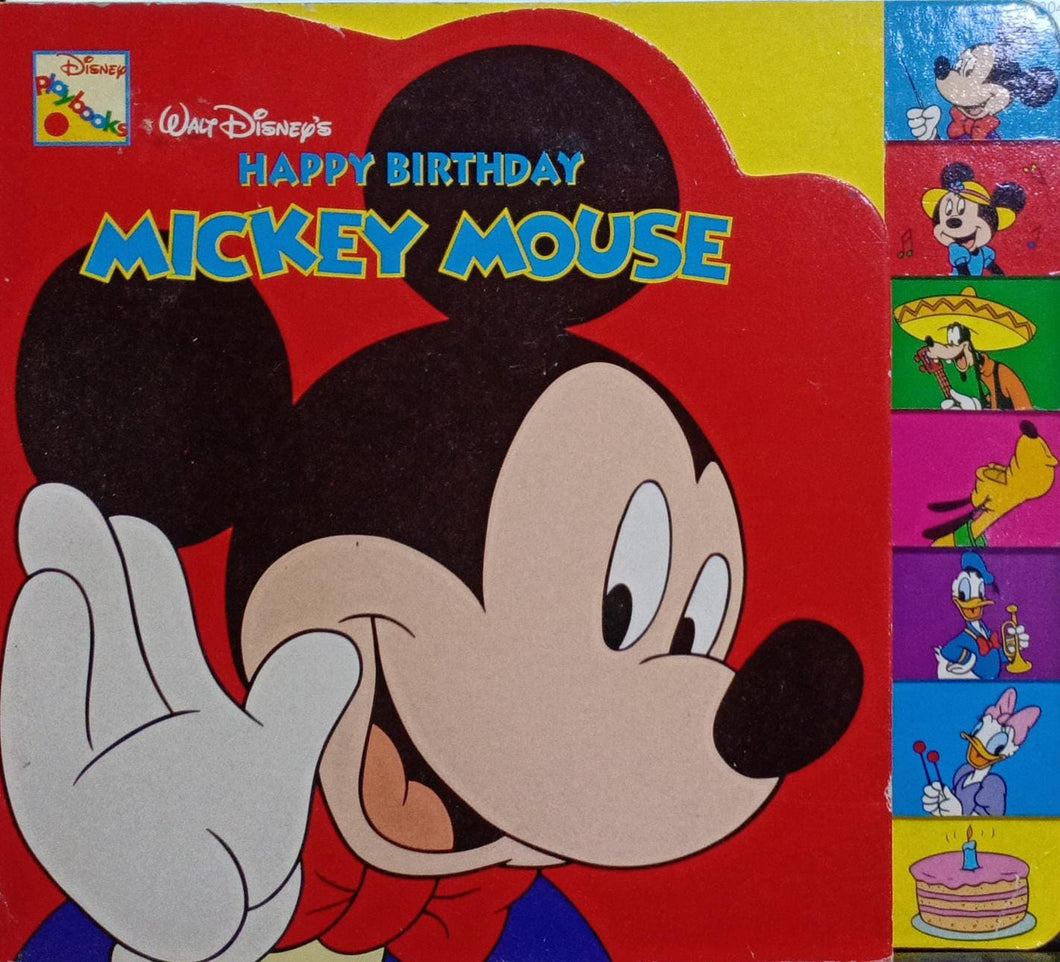 Happy Birthday Mickey Mouse [board book]