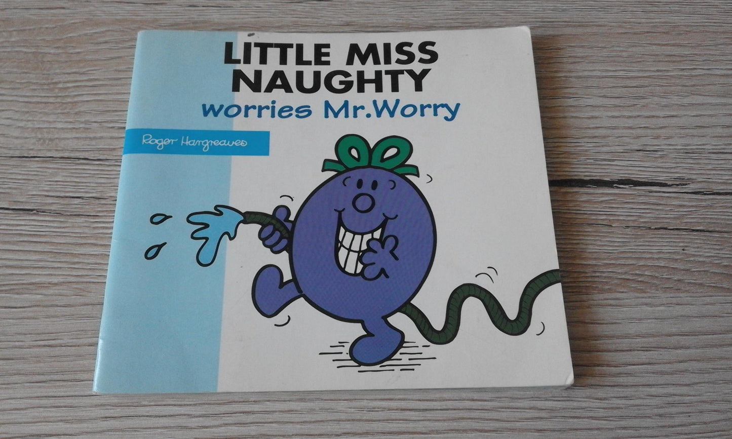 Little Miss Naughty Worries Mr Worry
