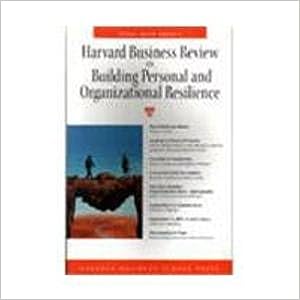 Harvard business review on Building Personal & Organizational Resilience