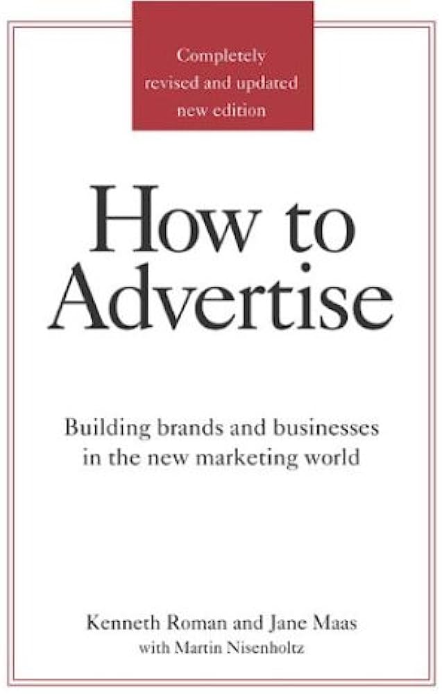 How to Advertise (RARE BOOKS)