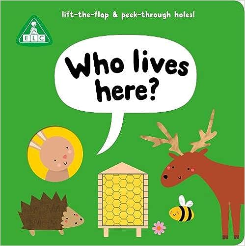 Who Lives Here? [board book]