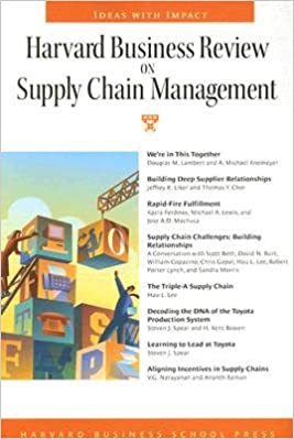 Harvard business review on supply chain management [rare books]